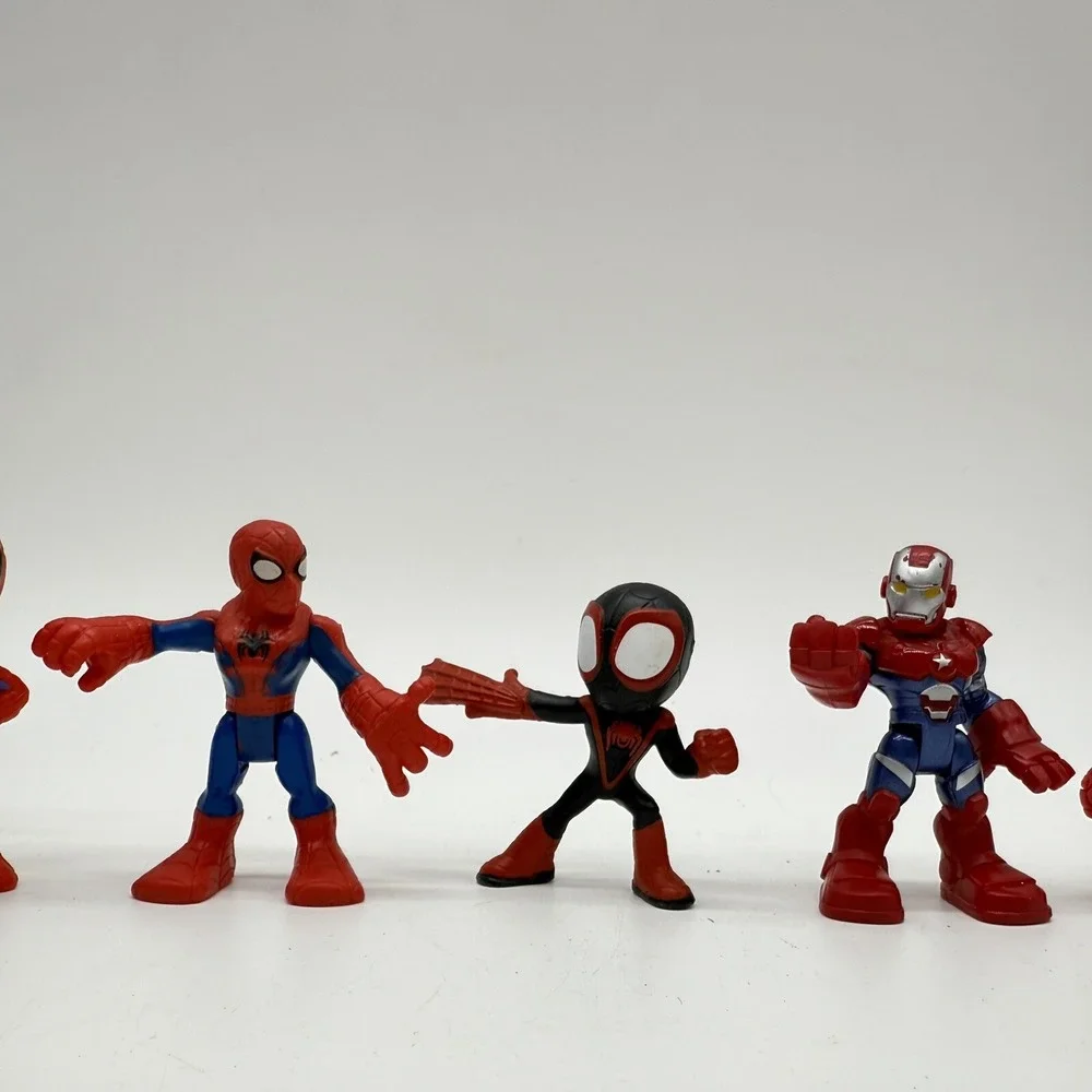 Disney Marvel Avengers Figure Toy Lot Spiderman & Others‎ Cake Toppers PVC